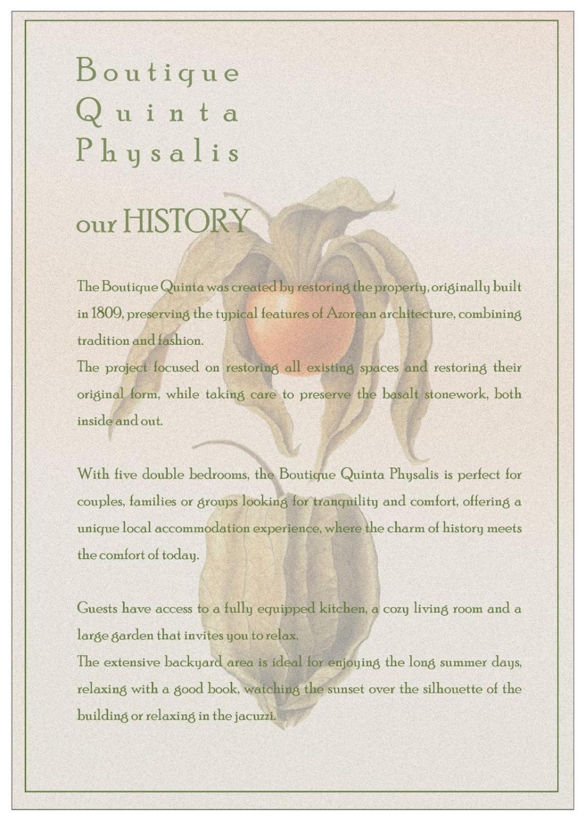 Апартаменти Boutique Quinta Physalis Fenais da Luz Екстер'єр фото